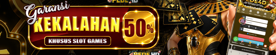 BONUS GARANSI KEKALAHAN 50%