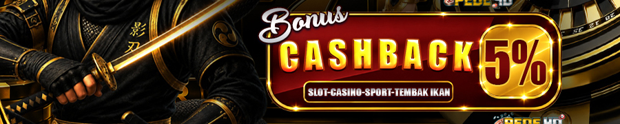 BONUS CASHBACK 5%